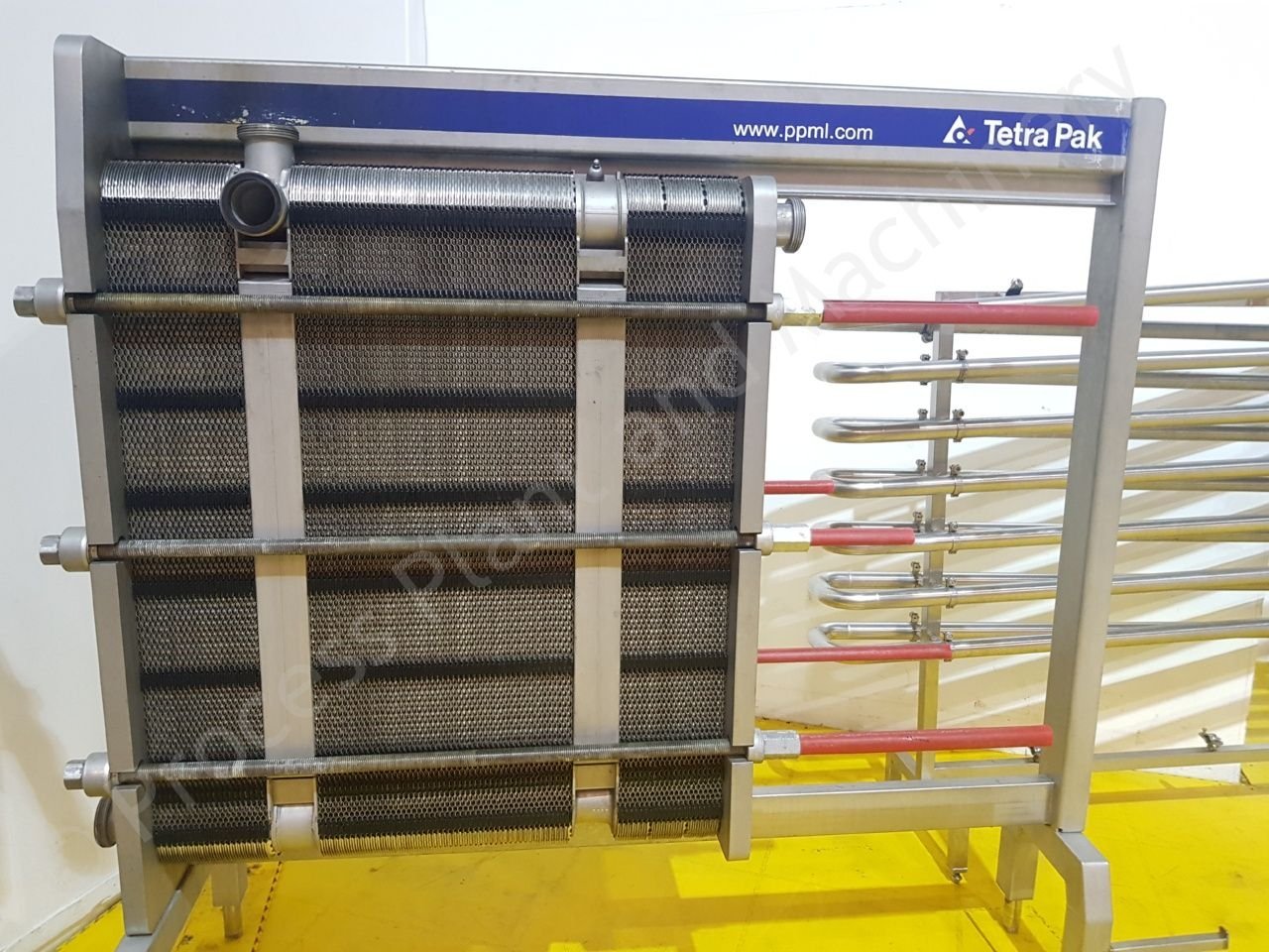 Used Tetra Pak CW8-SR Plate Heat Exchanger Juice Pasteuriser | Process